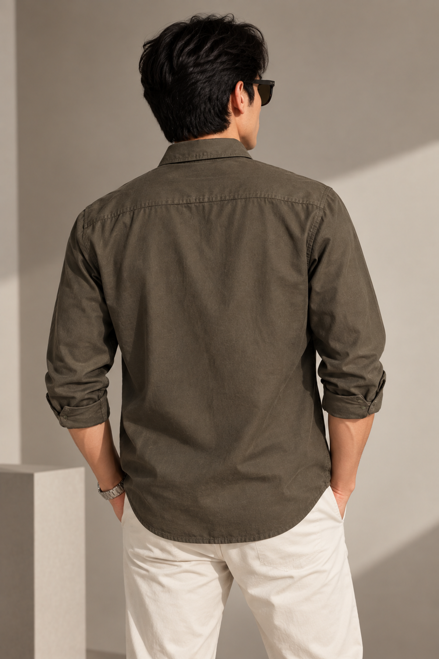 Hunter Green Oxford Shirt 100% Cotton