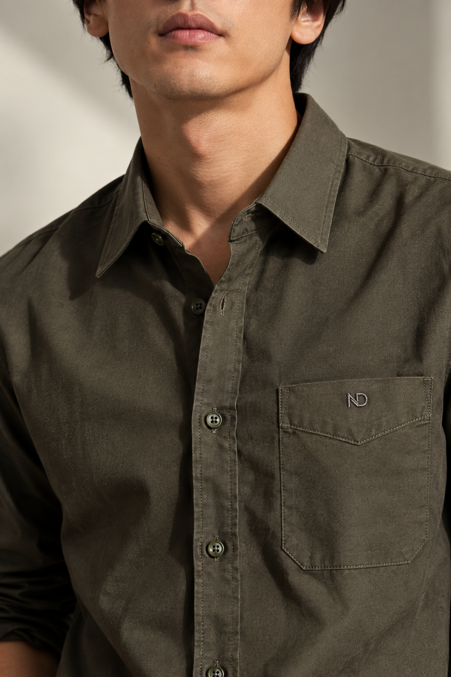 Hunter Green Oxford Shirt 100% Cotton