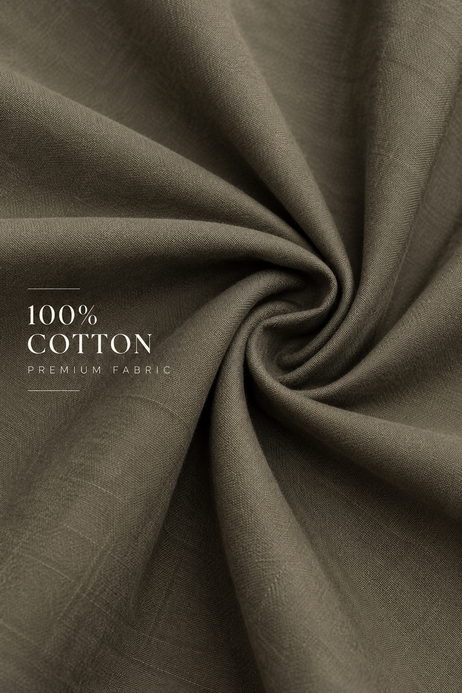 Dusty Green Oxford Shirt 100% Cotton
