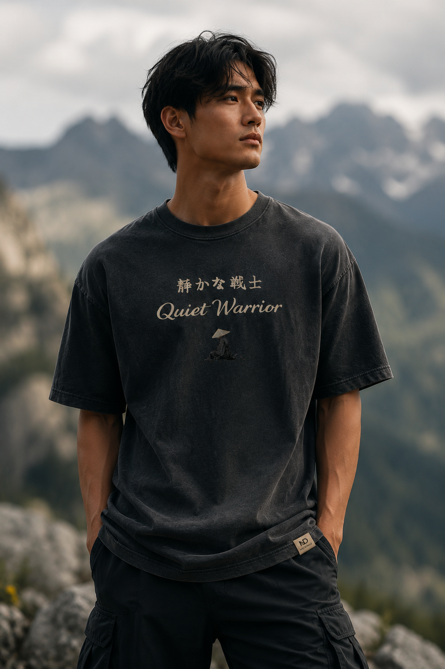 Quiet Warrior Oversized T-Shirt