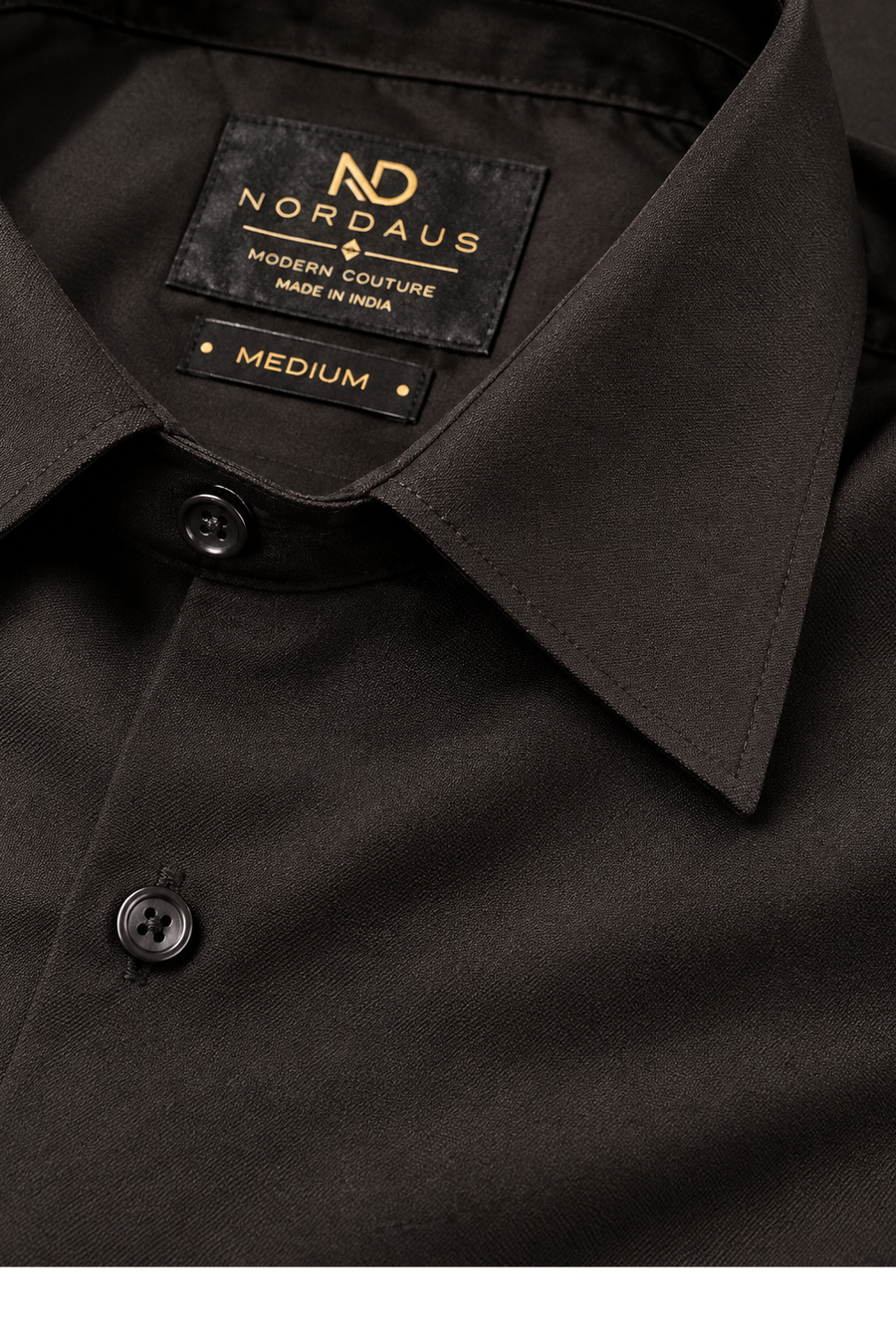 Luxe Charcoal Brown Wrinkle Free Shirt